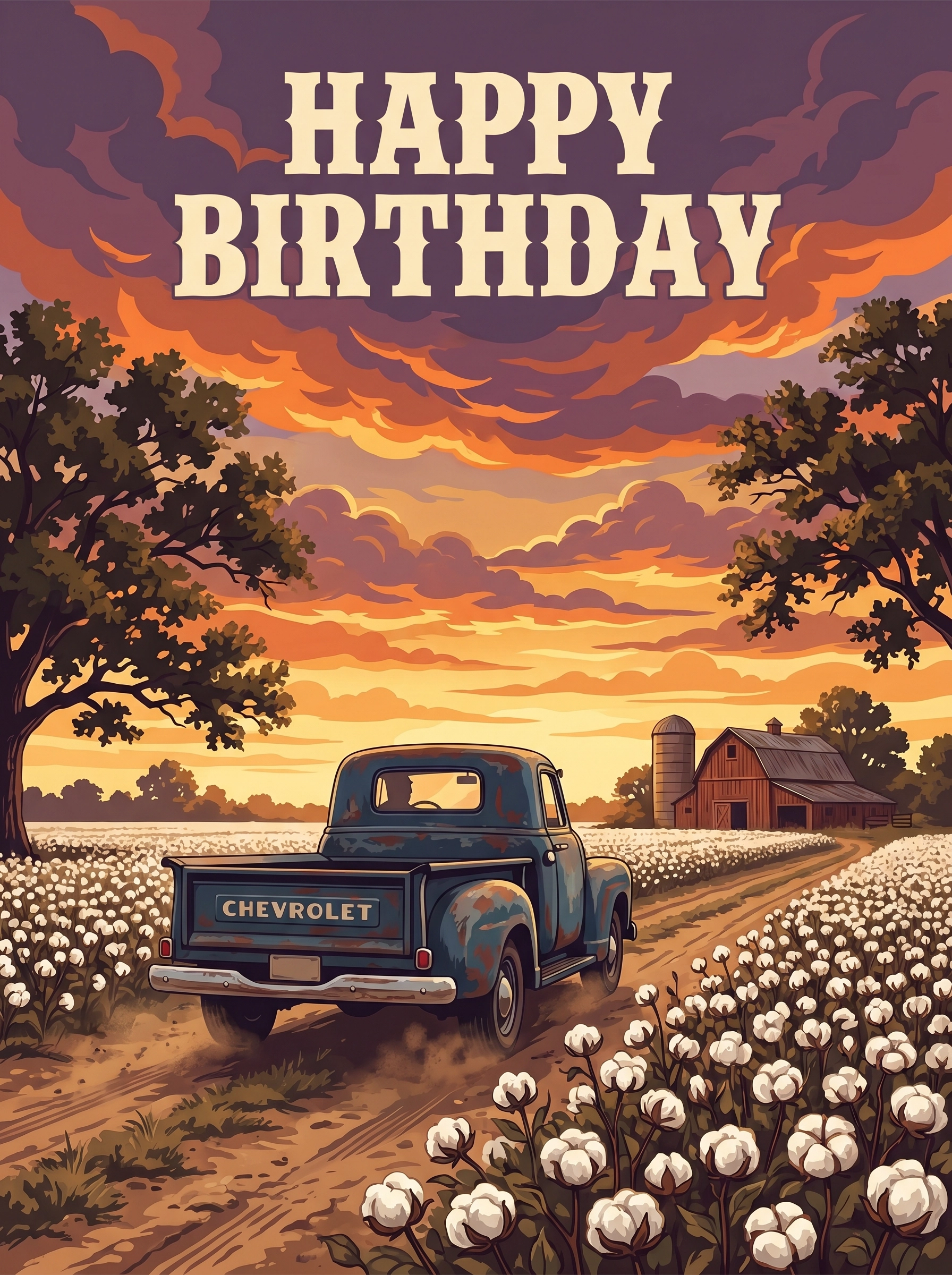 Birthday Classic Truck