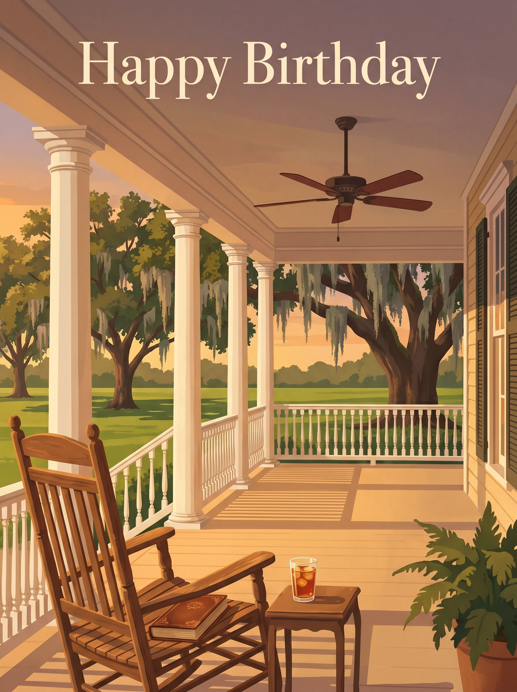Birthday Southern Porch