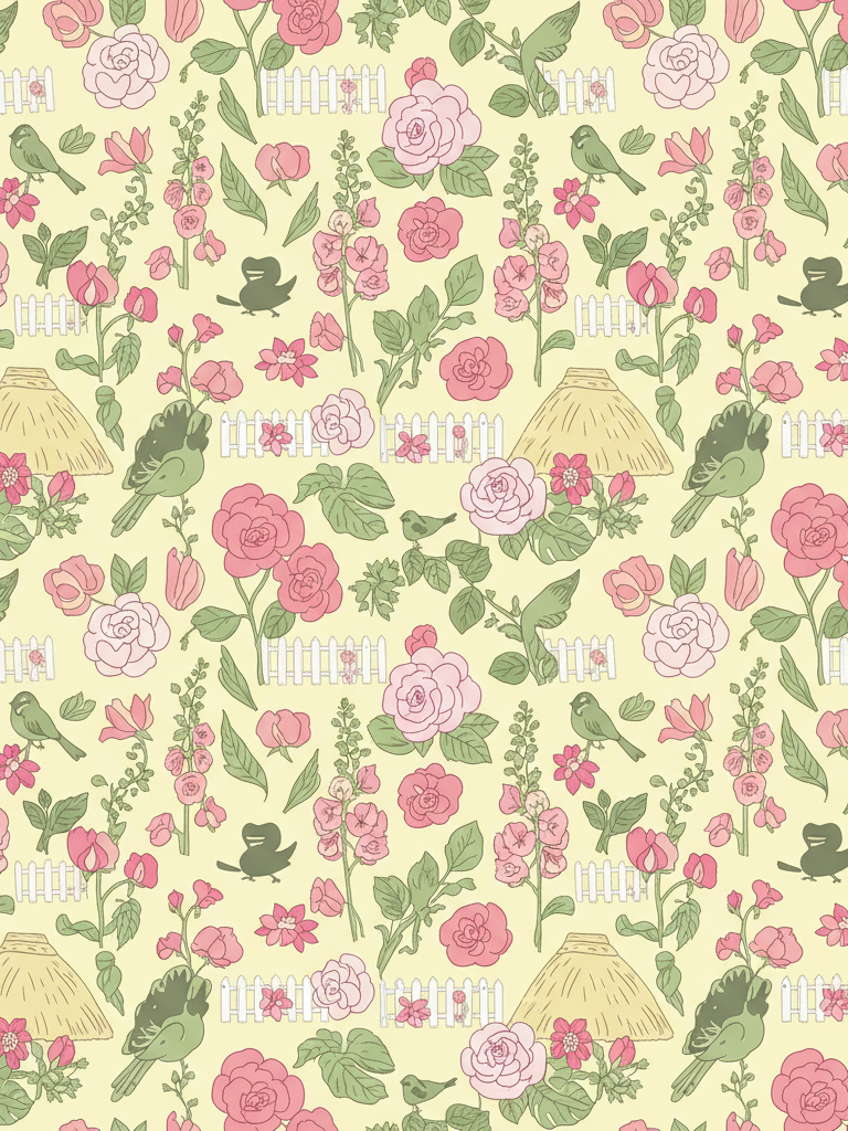 Garden Cottage Blooms back cover