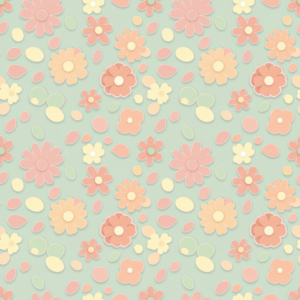 Paper Cutout Flowers back cover