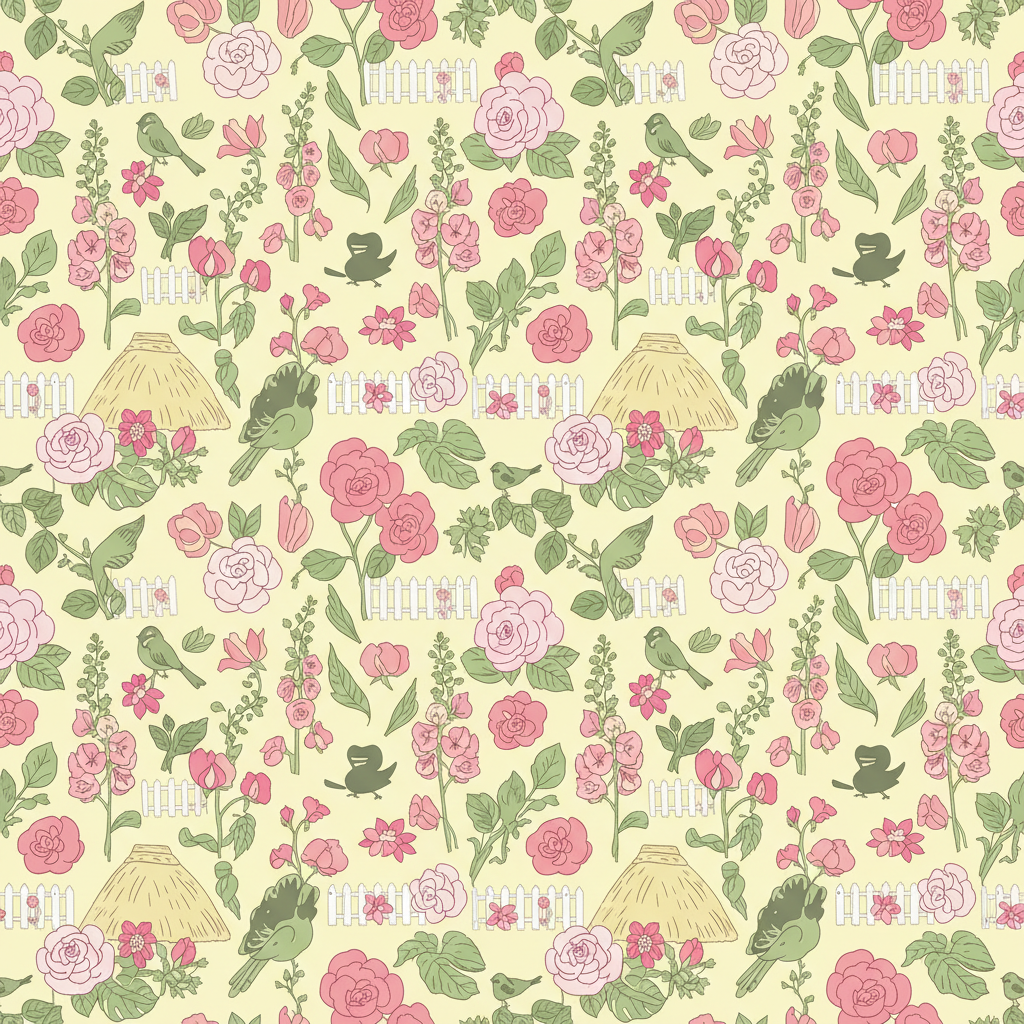 Garden Cottage Blooms back cover
