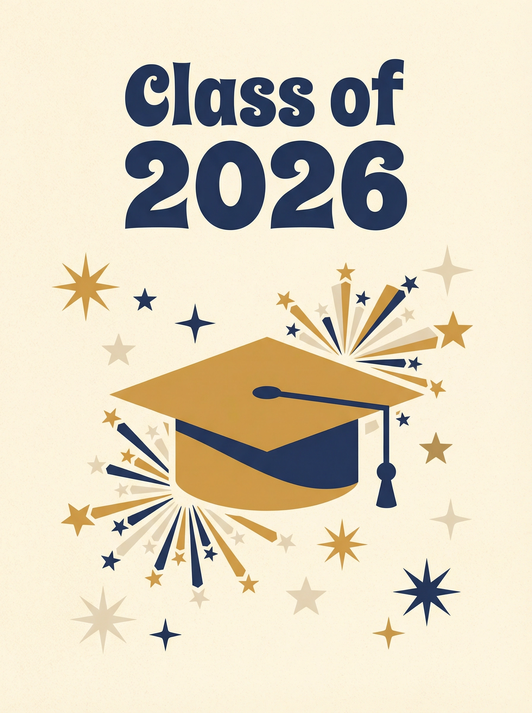 Graduation Retro Stars