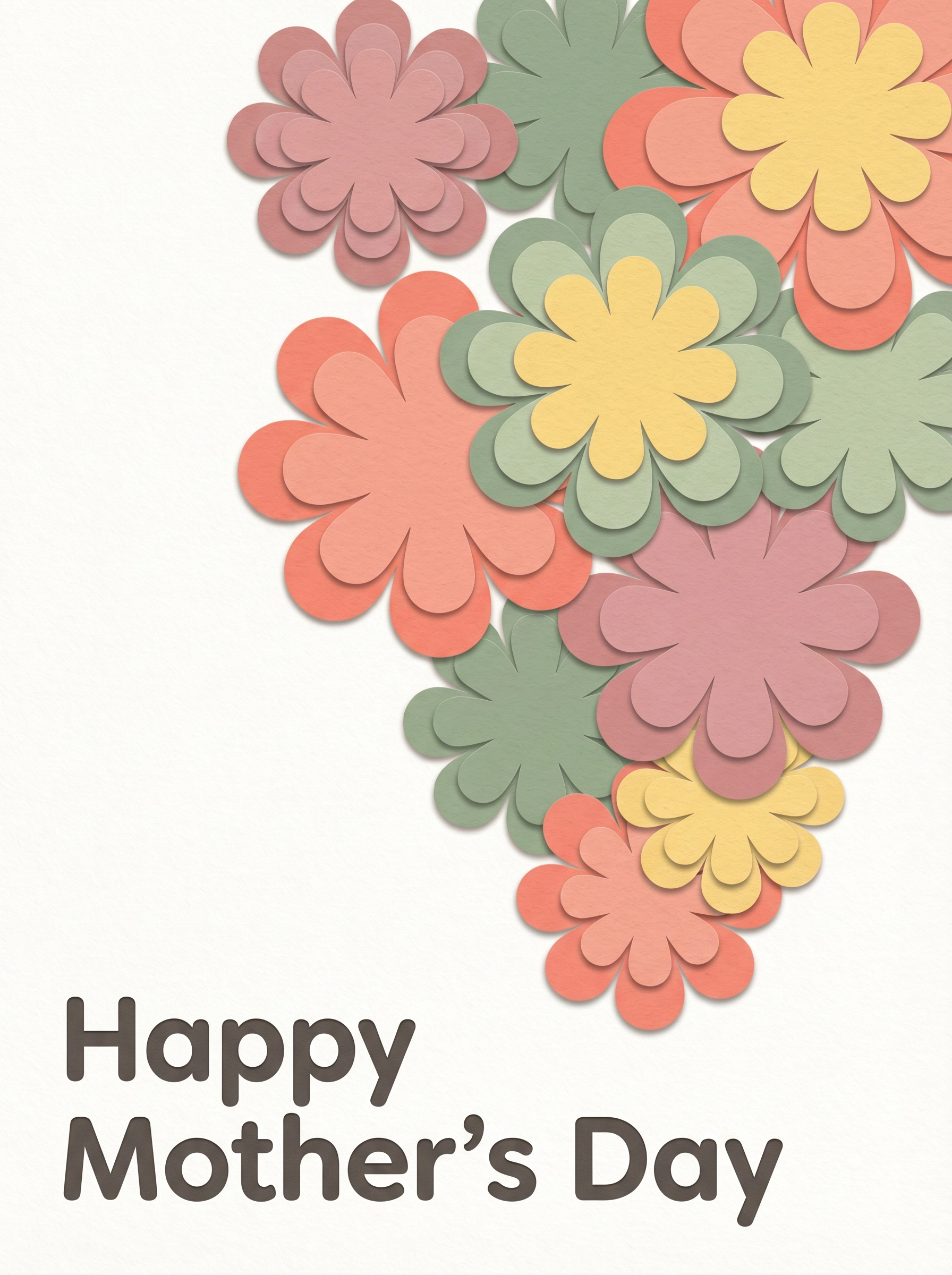 Paper Cutout Flowers