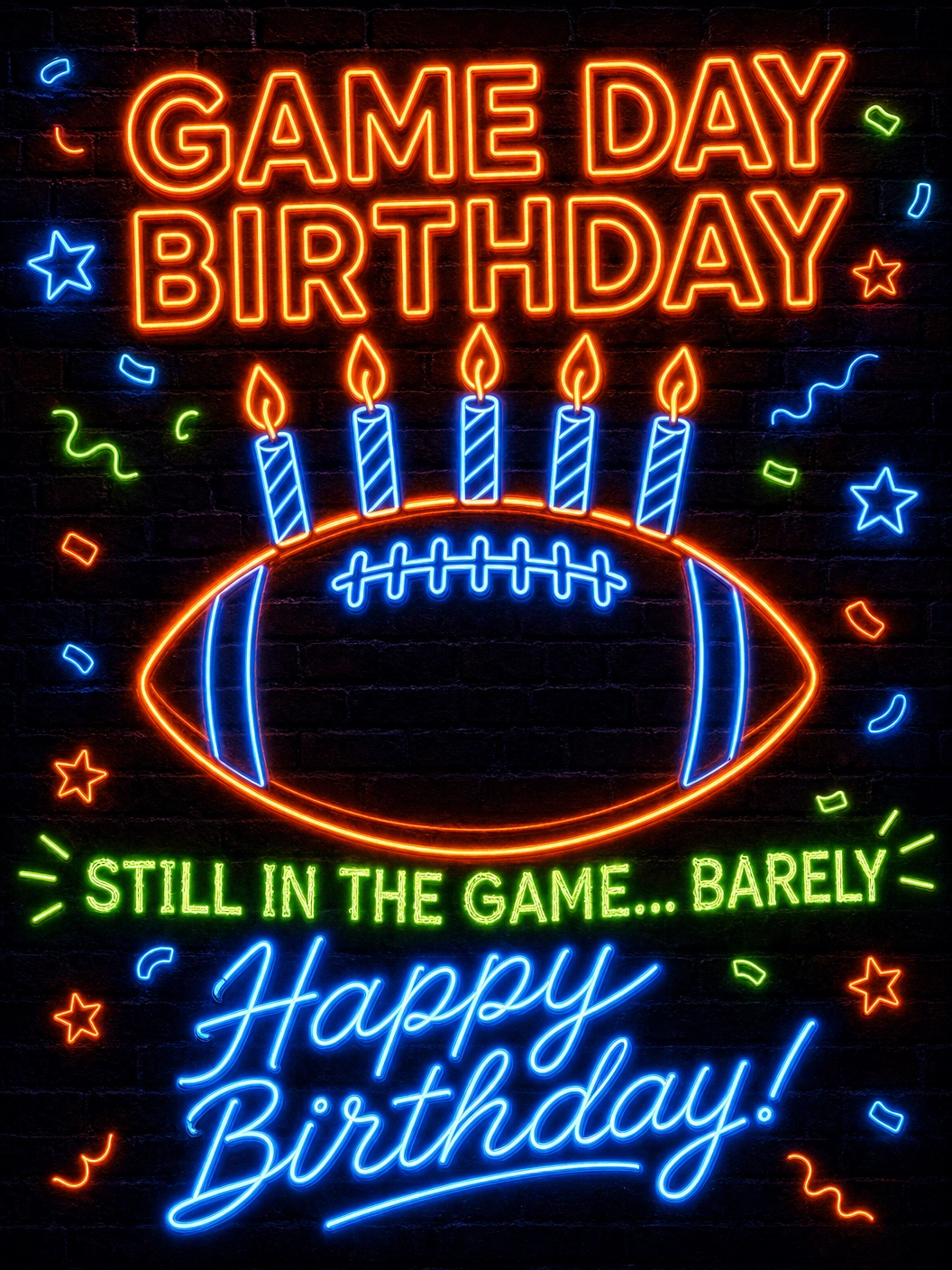 Game Day Birthday