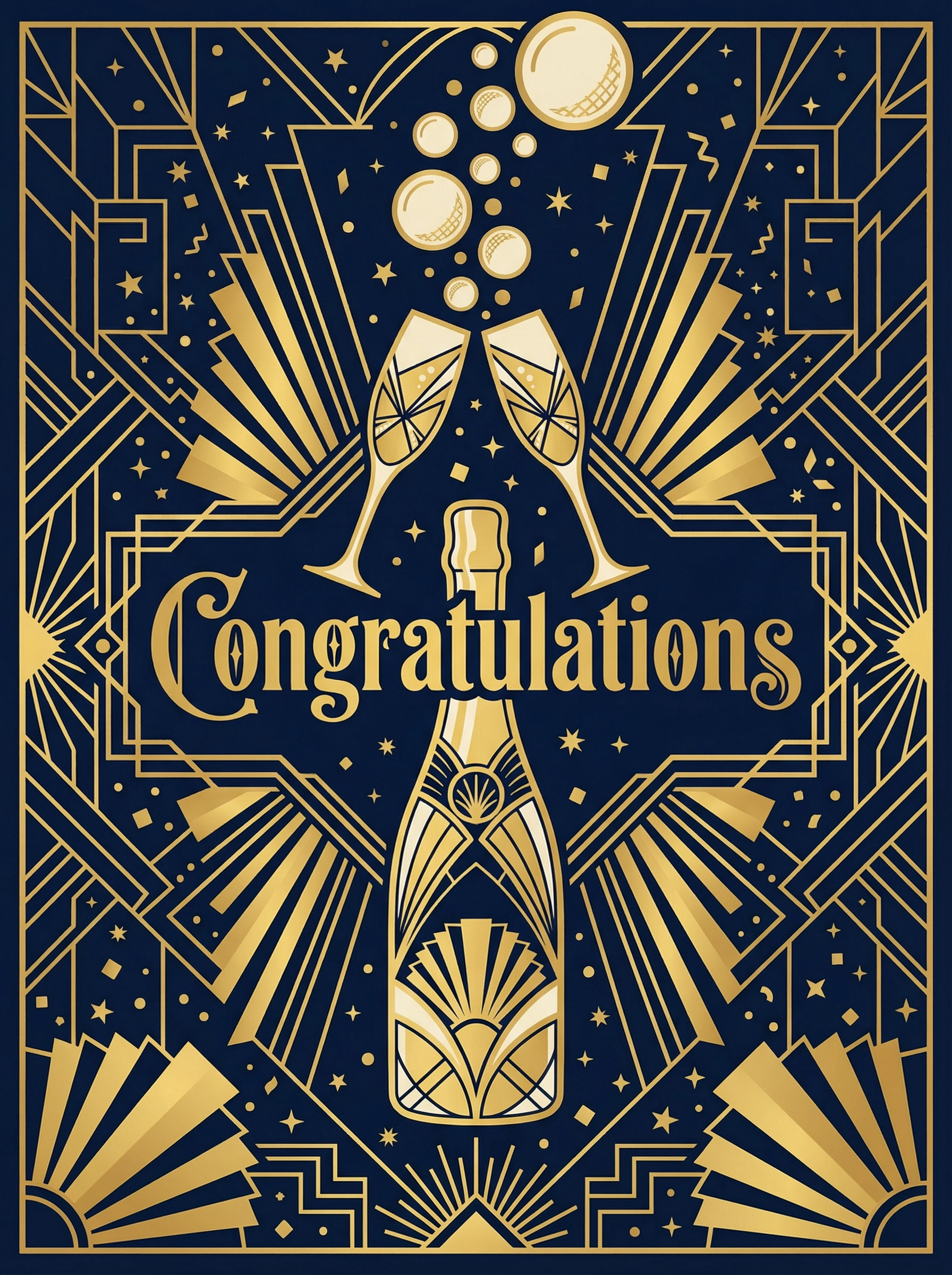 Retirement Elegant Champagne