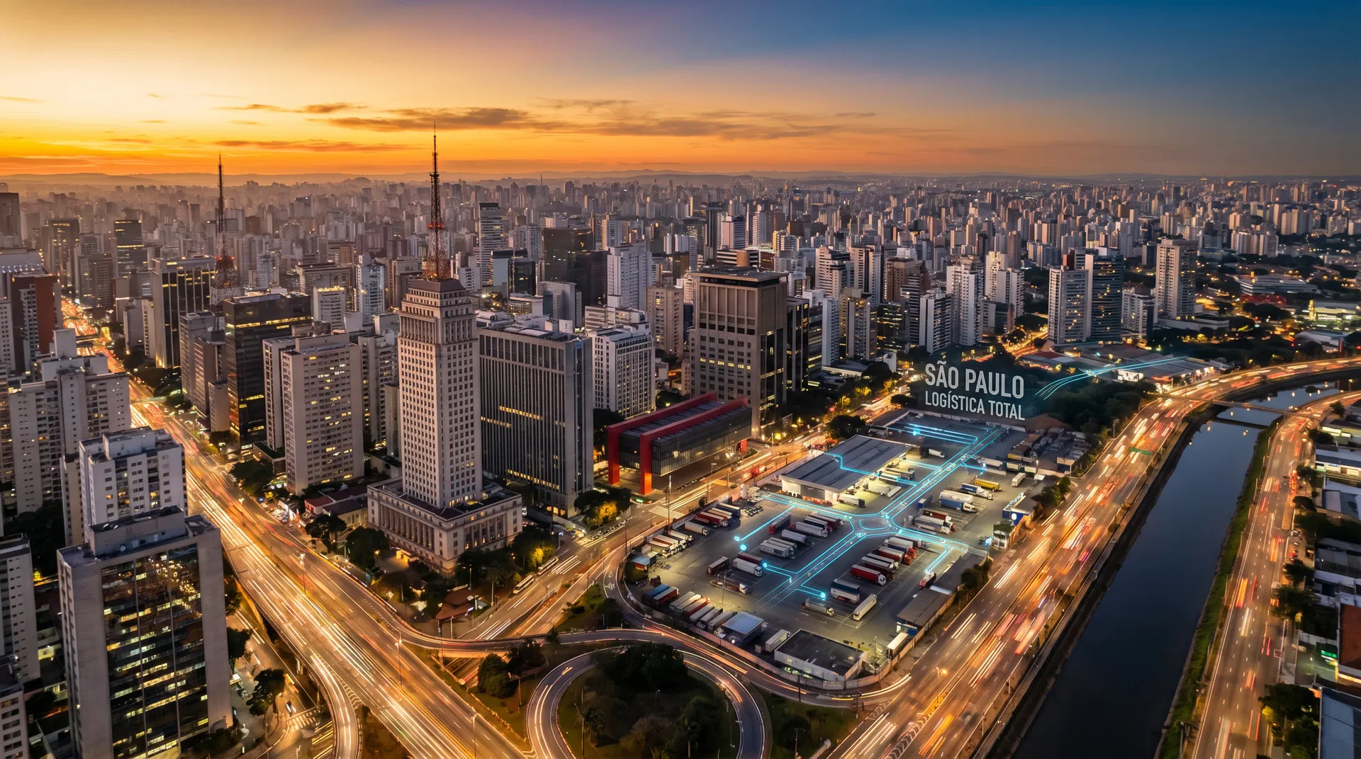 São Paulo vista aérea