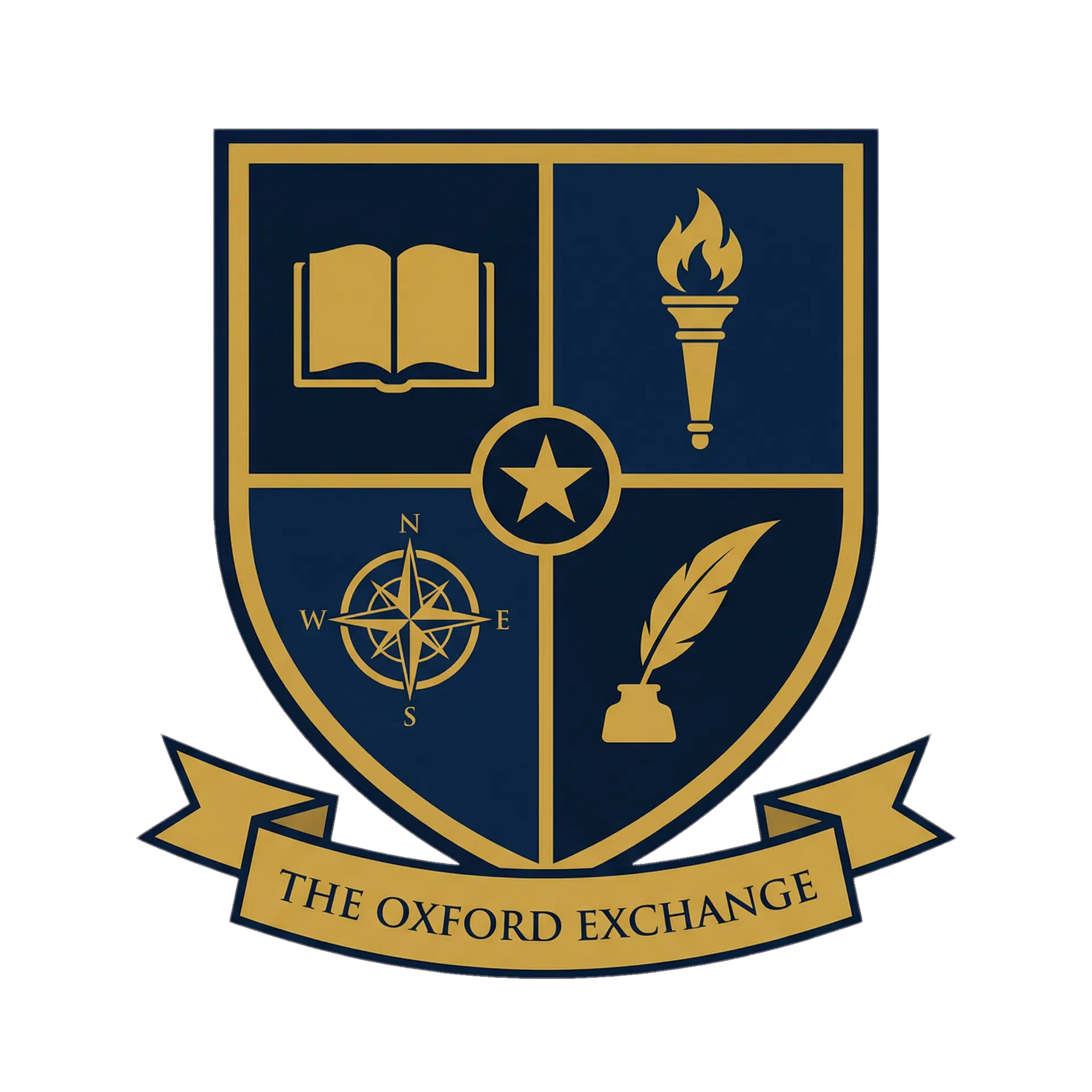 The Oxford Exchange Crest