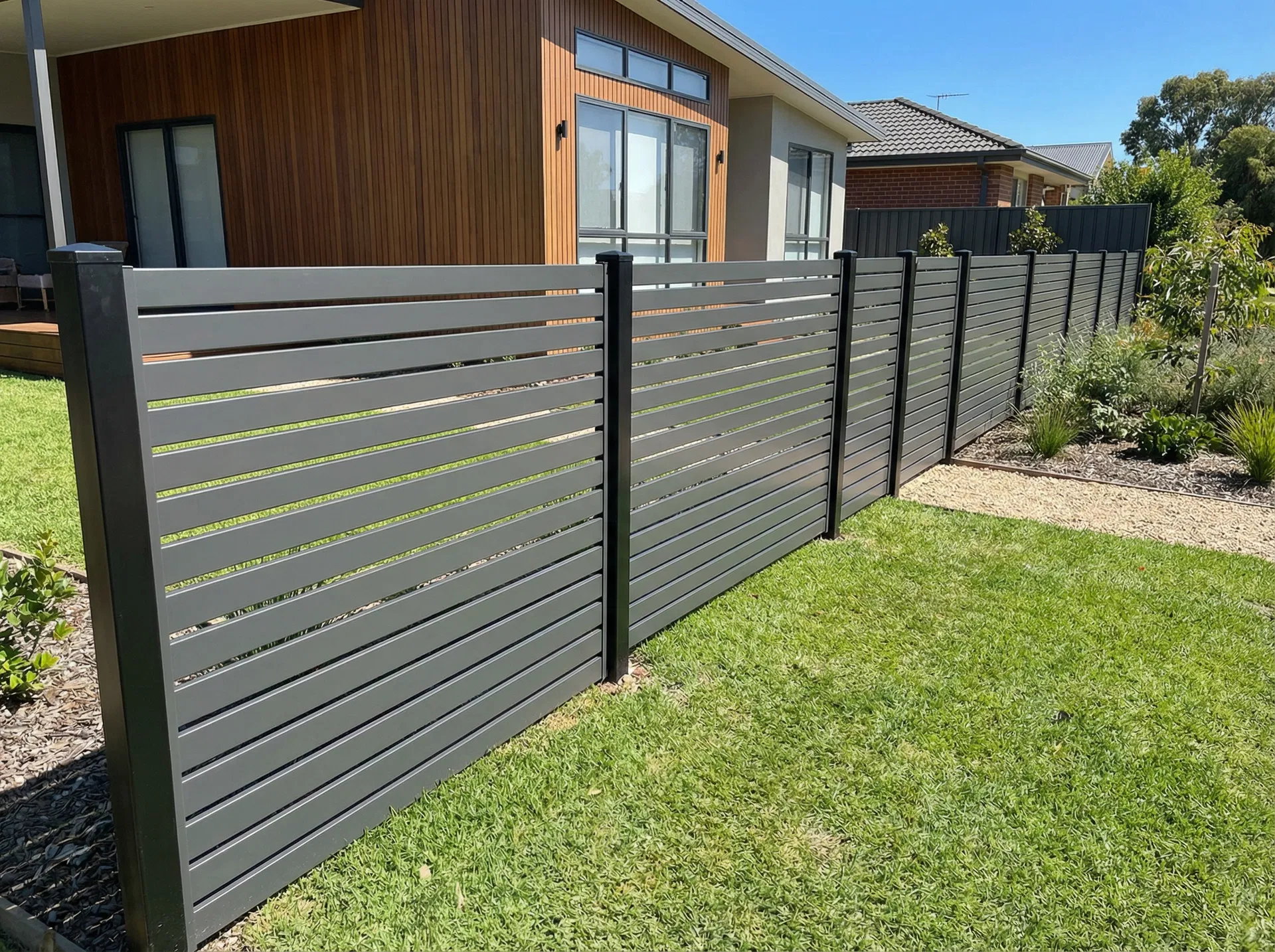 Aluminium Slat Fence
