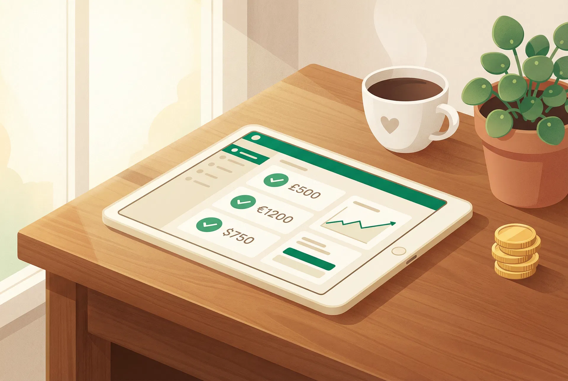 Dashboard do TributoCerto mostrando recuperação