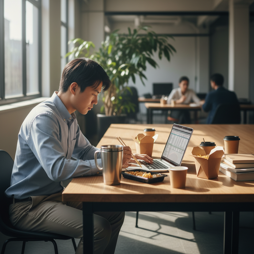 久坐、外食、熬夜，身體會先發出哪些警訊？青壯派上班族必看！