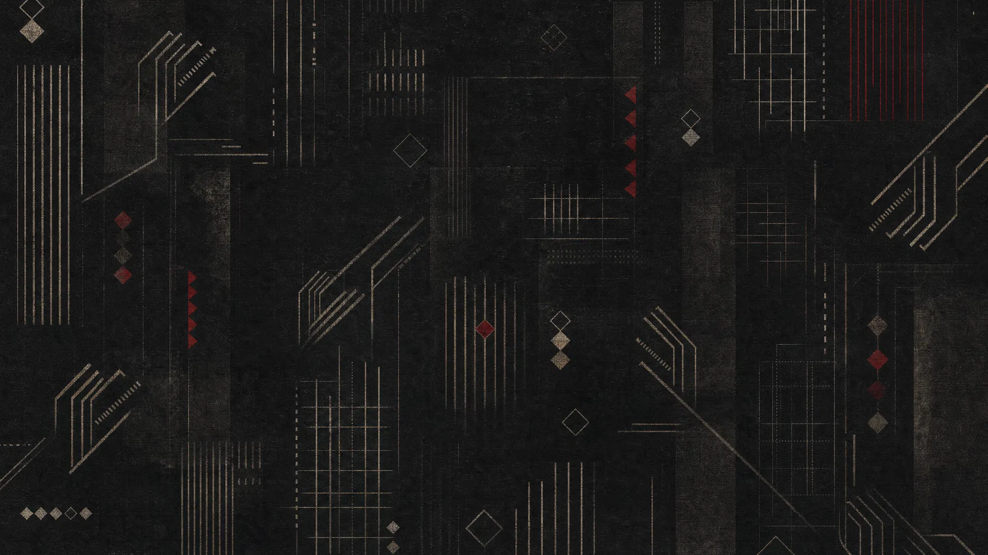 Abstract Hajichi-inspired geometric texture