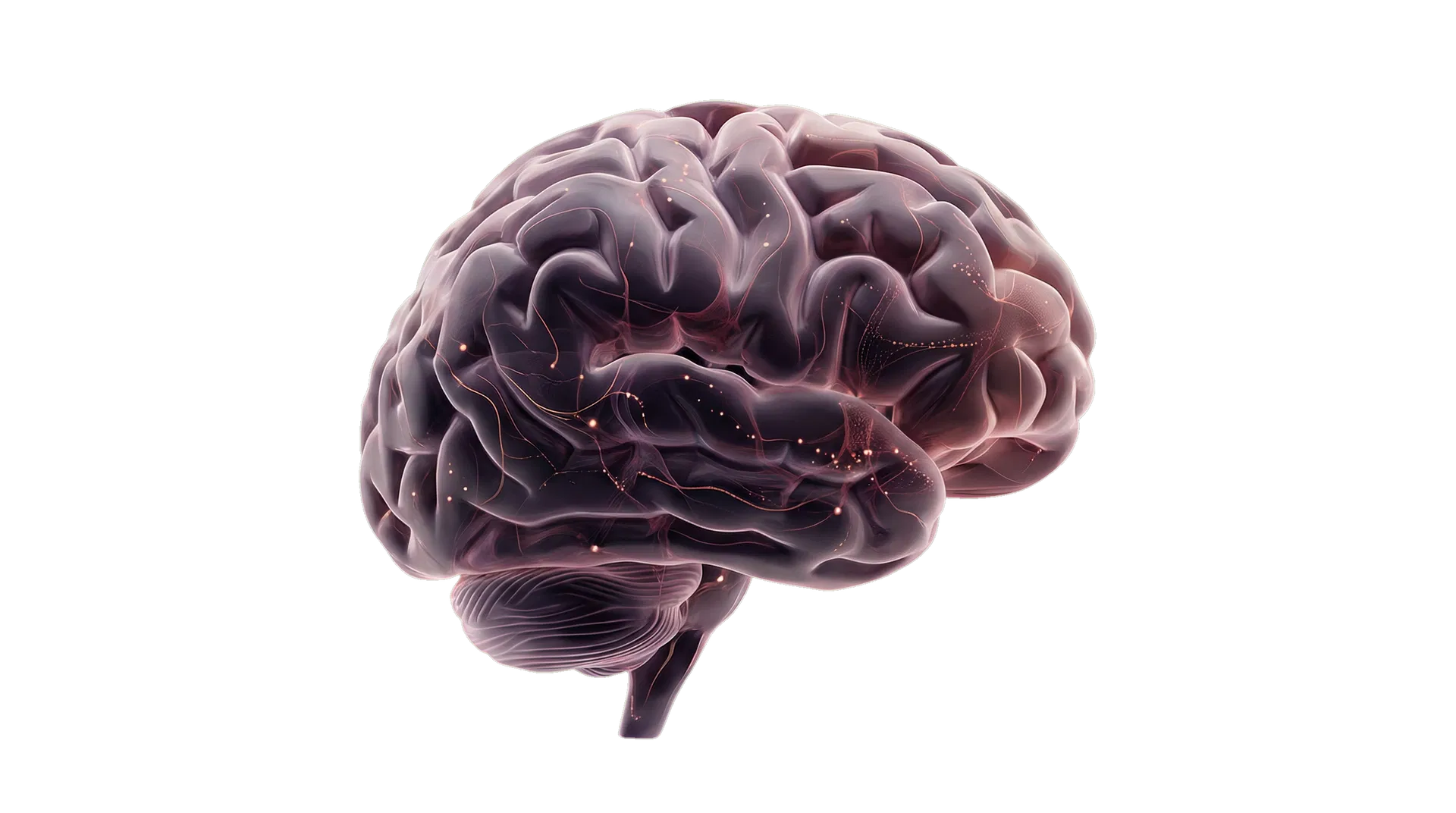 Imagem de cérebro com atividade neural usada como apoio visual do checklist