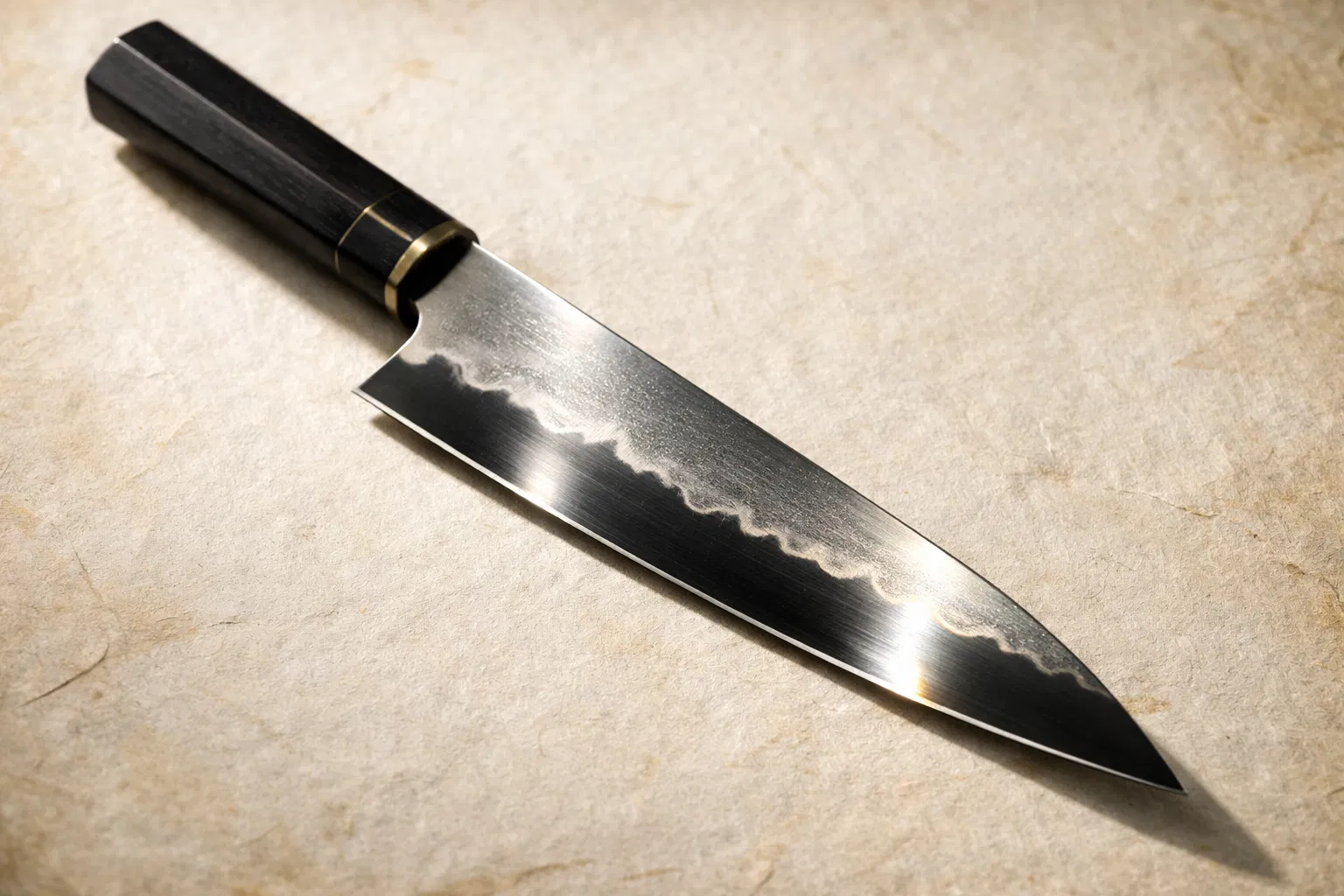 Japanese gyuto knife