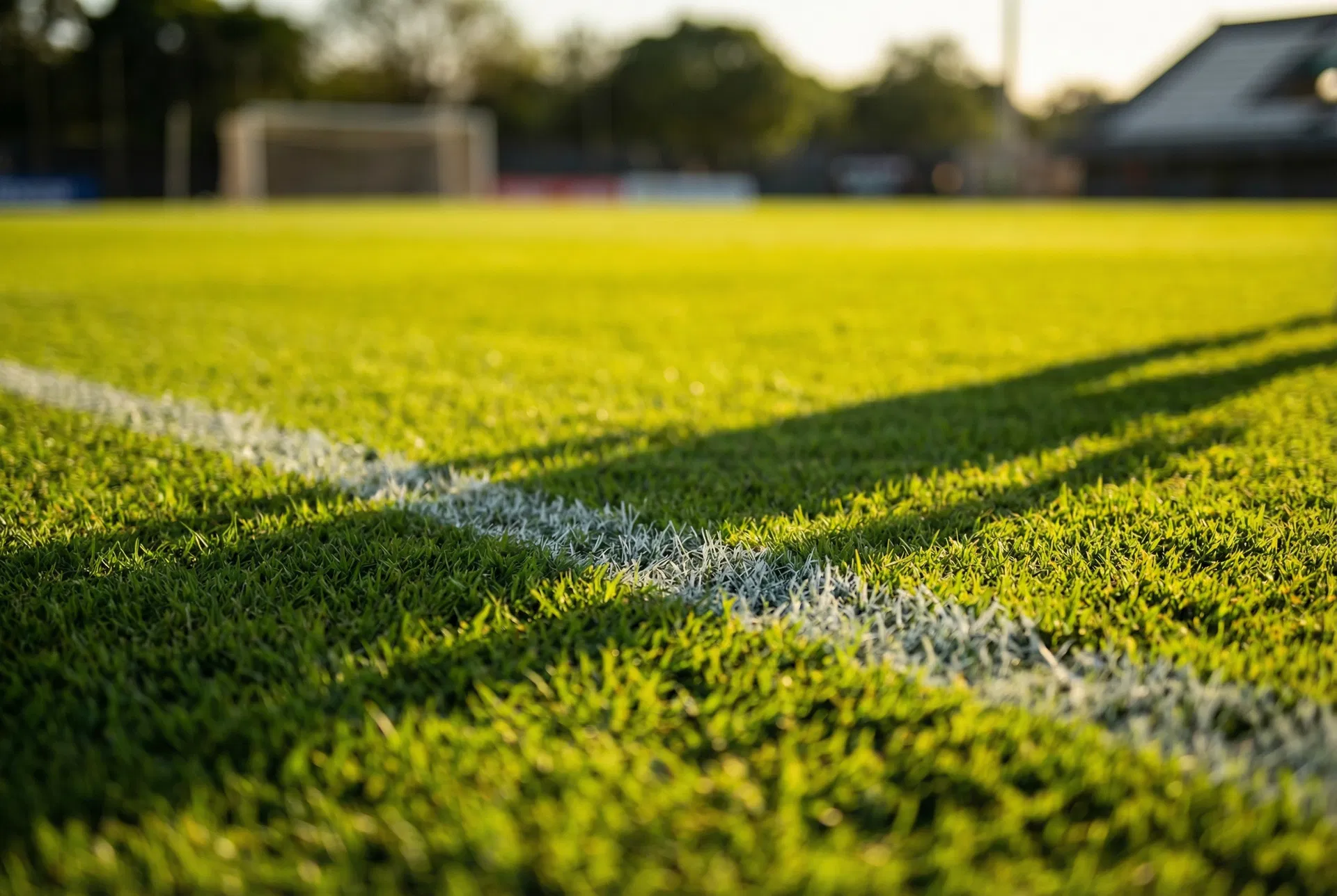 Césped natural del Campo Los Aromos