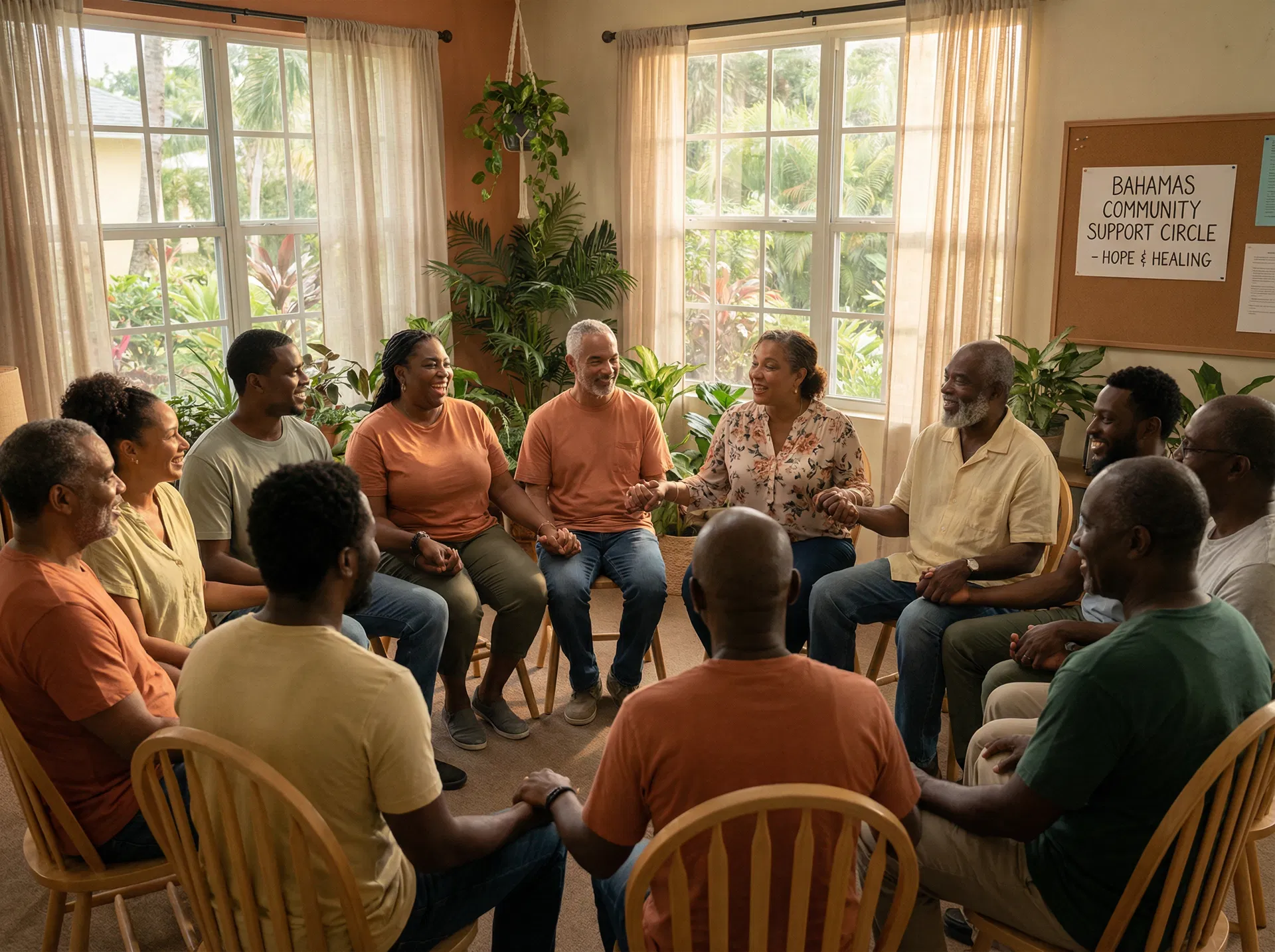 Ostomy support community in the Bahamas