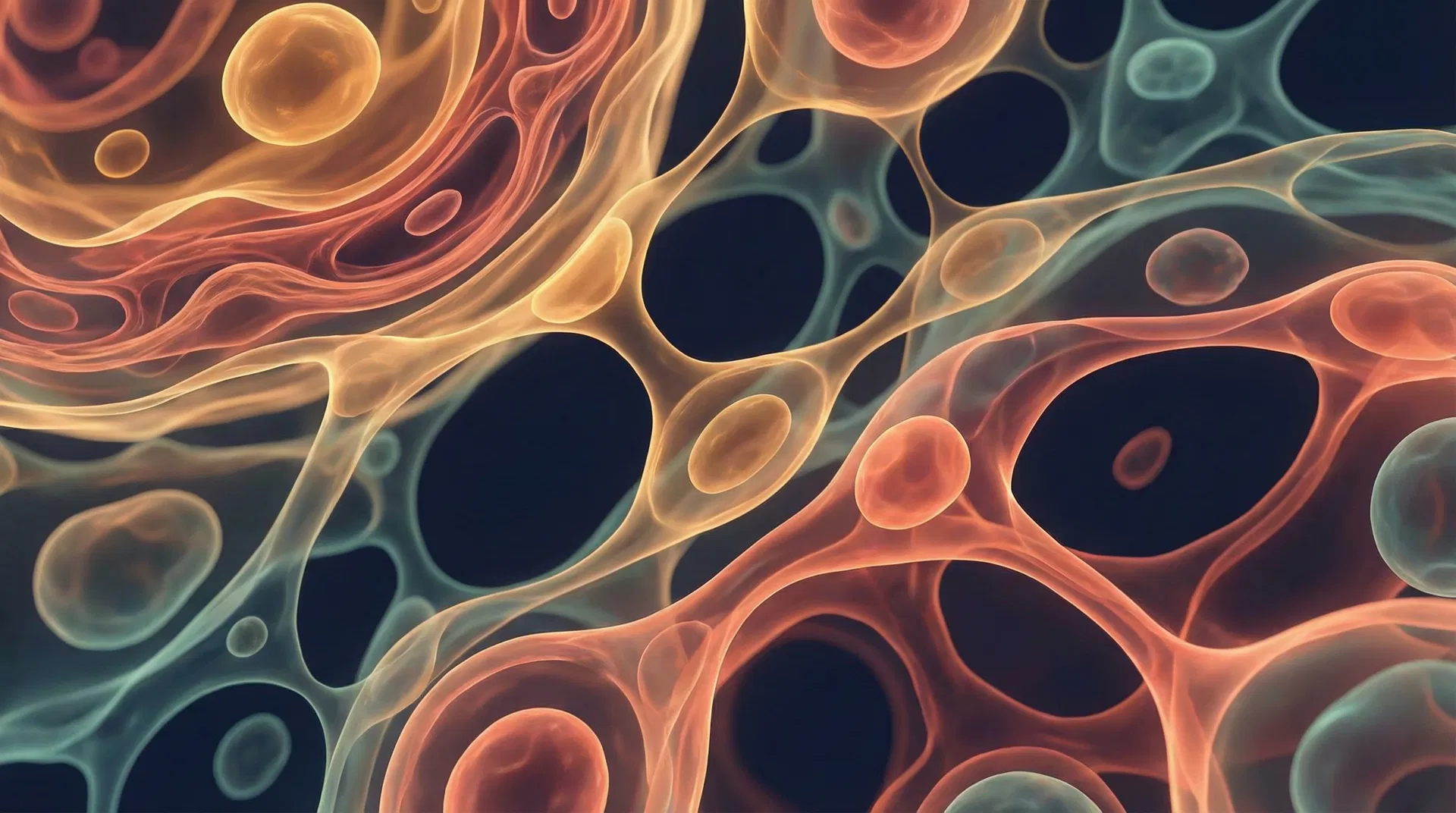 Microscopic cell imagery representing melanoma and oncology clinical research