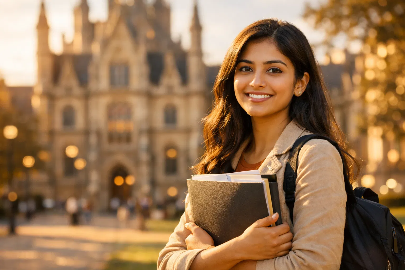 Study abroad student