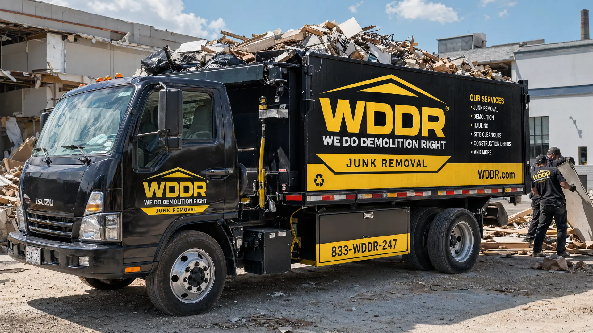 WDDR Junk Removal Truck