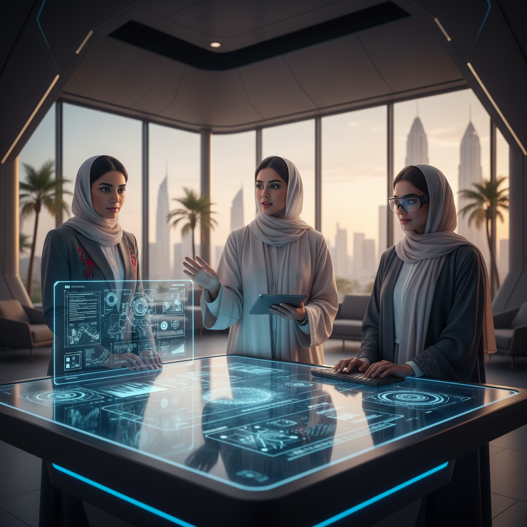 Emirati Women at Forefront of UAE's AI-Driven Economic Diversification