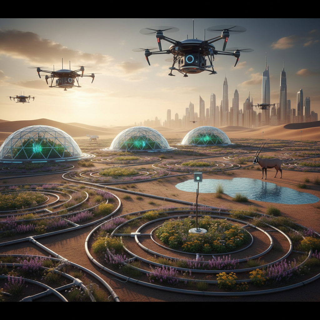 UAE Pioneers AI-Driven 'Desert Bloom' Initiative for Climate Resilience
