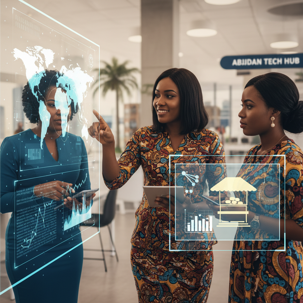 Ivorian Women Entrepreneurs Embrace AI for Market Expansion and Empowerment