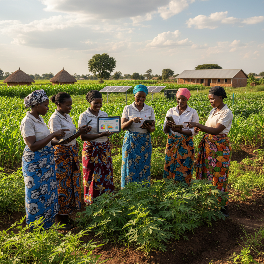 AI for Climate Resilience: Zambian Women Lead the Charge in Sustainable Agriculture