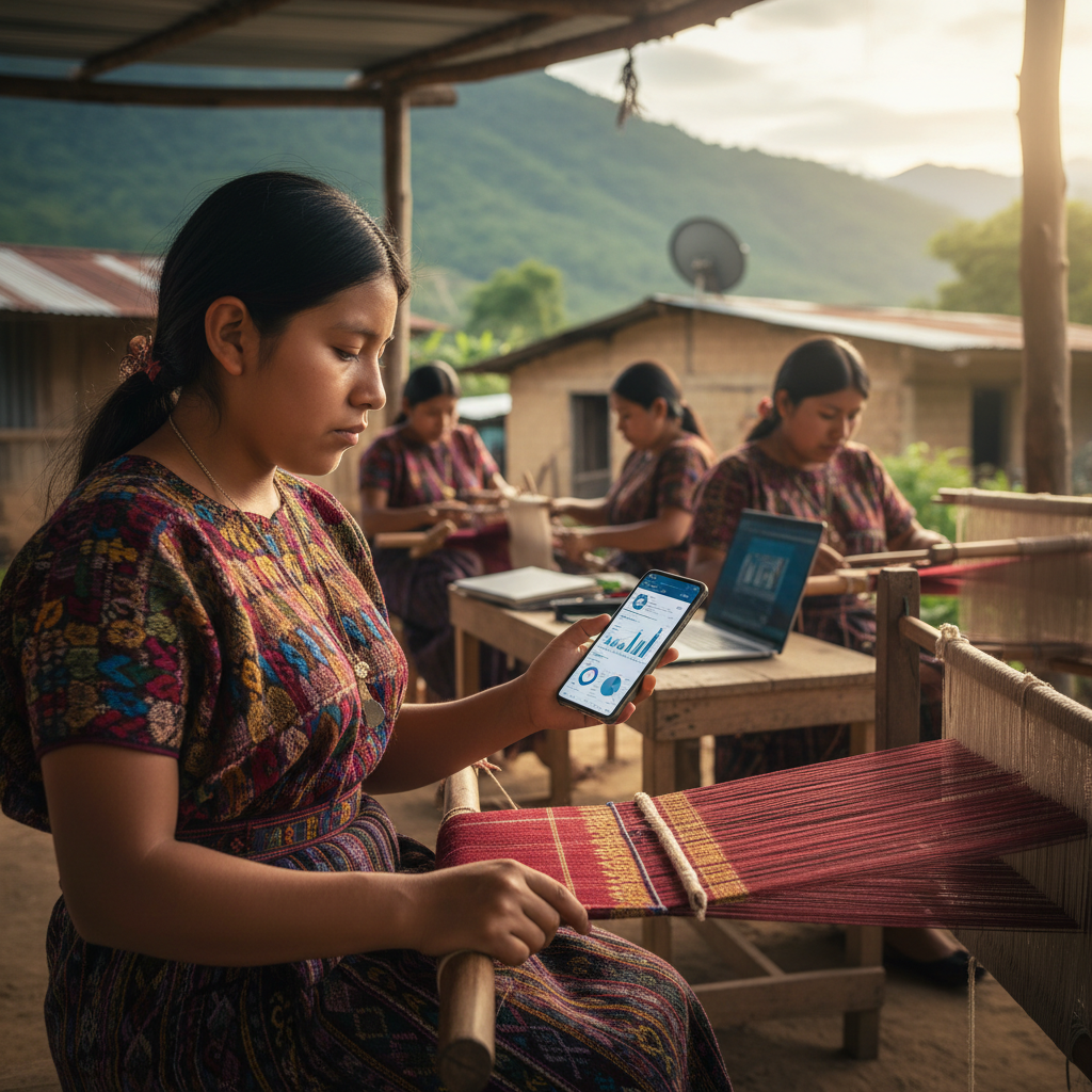 AI's Promise and Peril: Indigenous Women in Guatemala Navigate Digital Economy