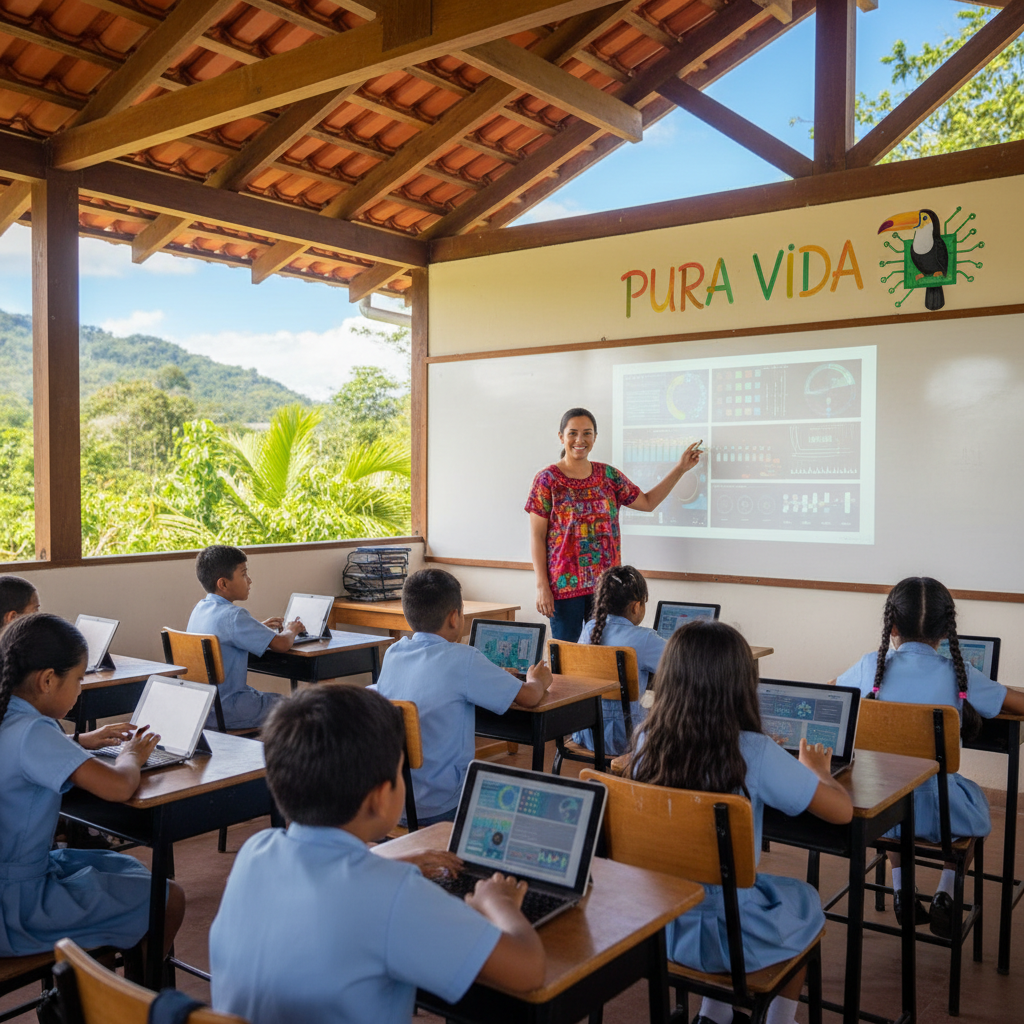 AI Integrates into Costa Rican Classrooms: A Pura Vida Approach to Future Learning