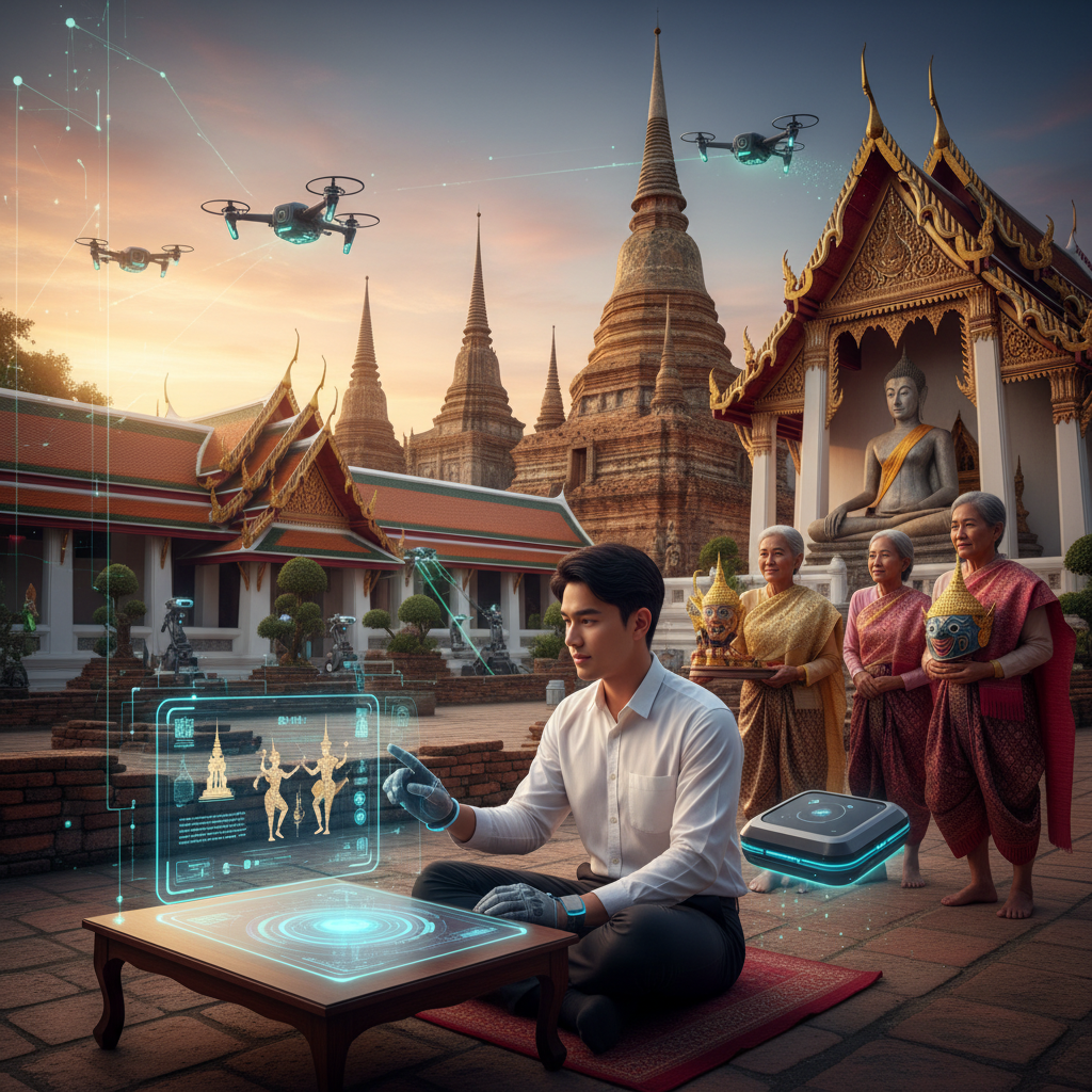 AI's New Frontier: Preserving Thai Cultural Heritage in the Digital Age