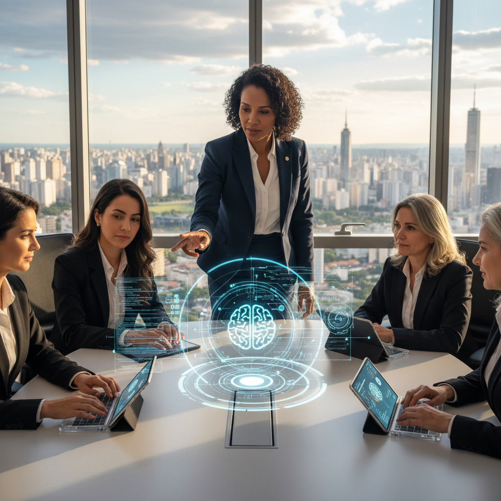 AI na Liderança Feminina: Desafios e Oportunidades no Cenário Corporativo Brasileiro