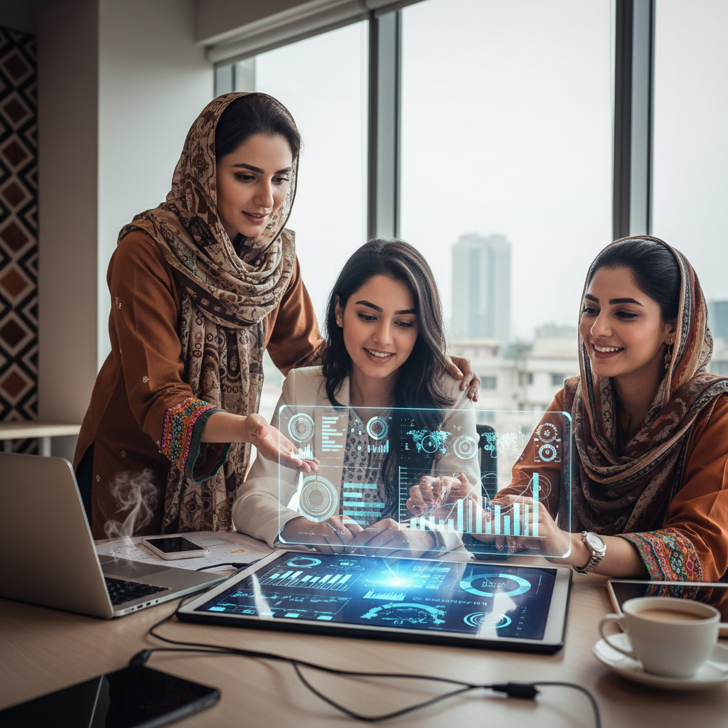 Pakistani Women Entrepreneurs Embrace AI for Business Growth, Bridging Digital Divide