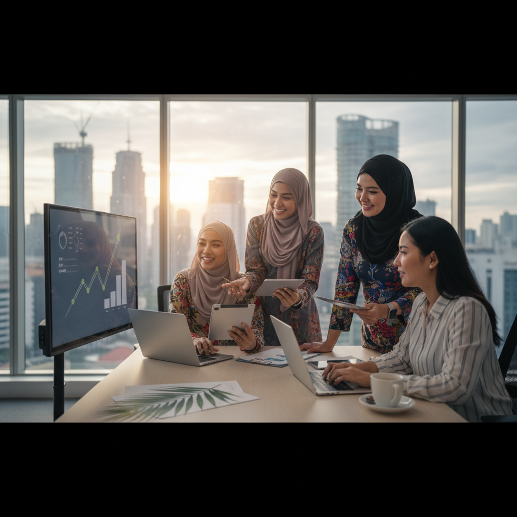 AI's Economic Dawn: Malaysian Women Entrepreneurs Embrace Digital Transformation