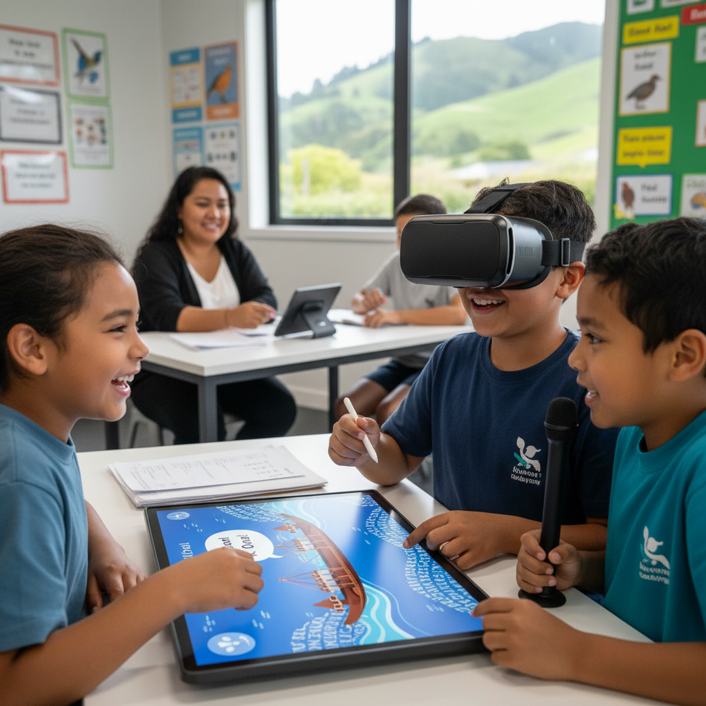 Te Reo AI: Bridging Digital Divides for Māori Tamariki in Education