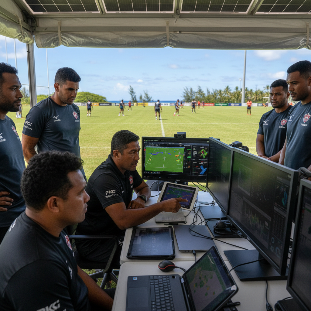 AI Tackles Rugby Sevens: Fijian Coaches Embrace Data for Olympic Gold