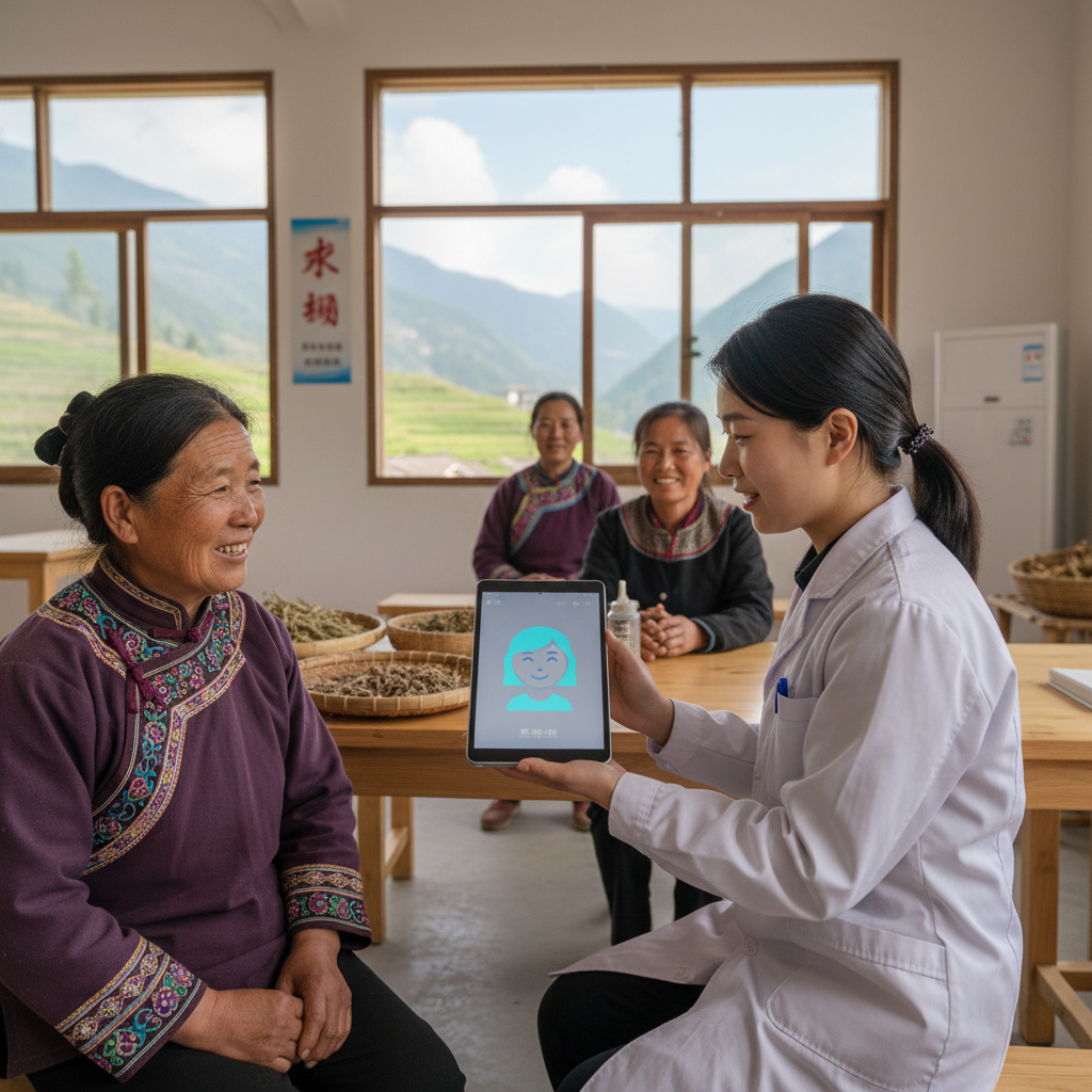 AI's 'She-Power' in China's Rural Health: Bridging Gaps for Women