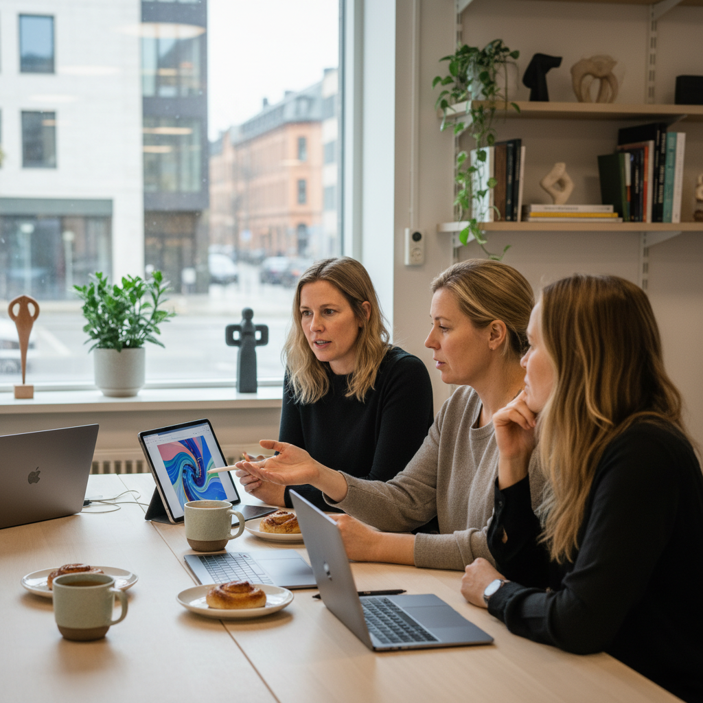 AI's 'Lagom' Embrace: Swedish Women Navigate Digital Transformation in Cultural Spheres