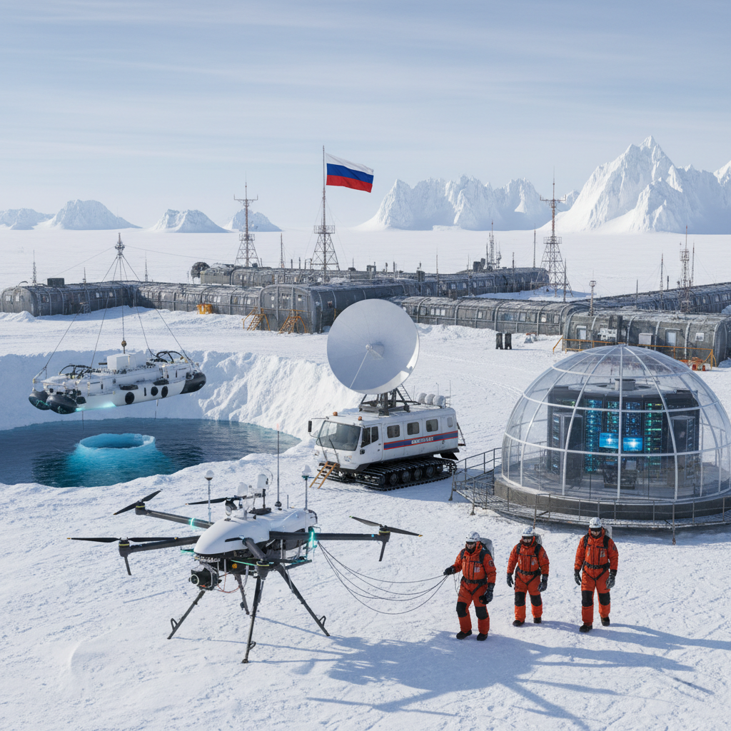 AI Pioneers New Era of Antarctic Environmental Monitoring from Vostok Station