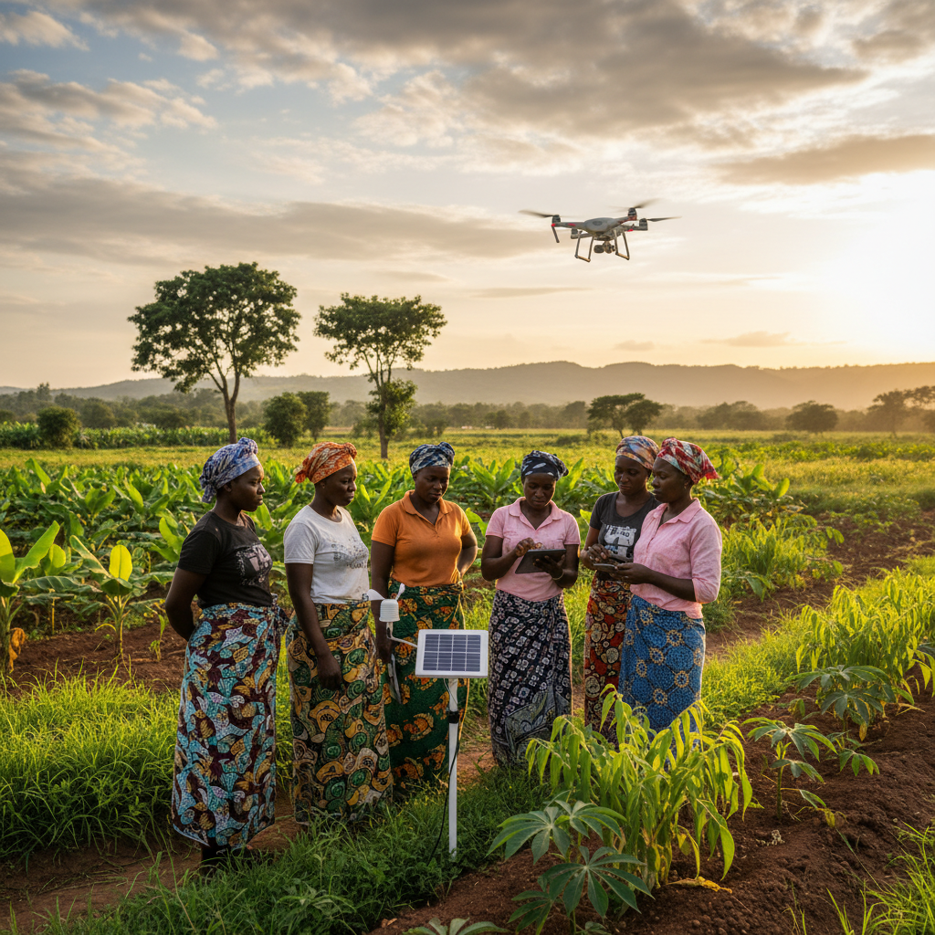 AI-Powered Agro-Ecology: Ivorian Women Farmers Lead Climate Resilience