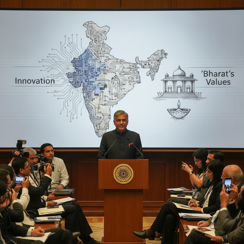 India's AI Policy: Balancing Innovation with 'Bharat's' Values, Says Minister