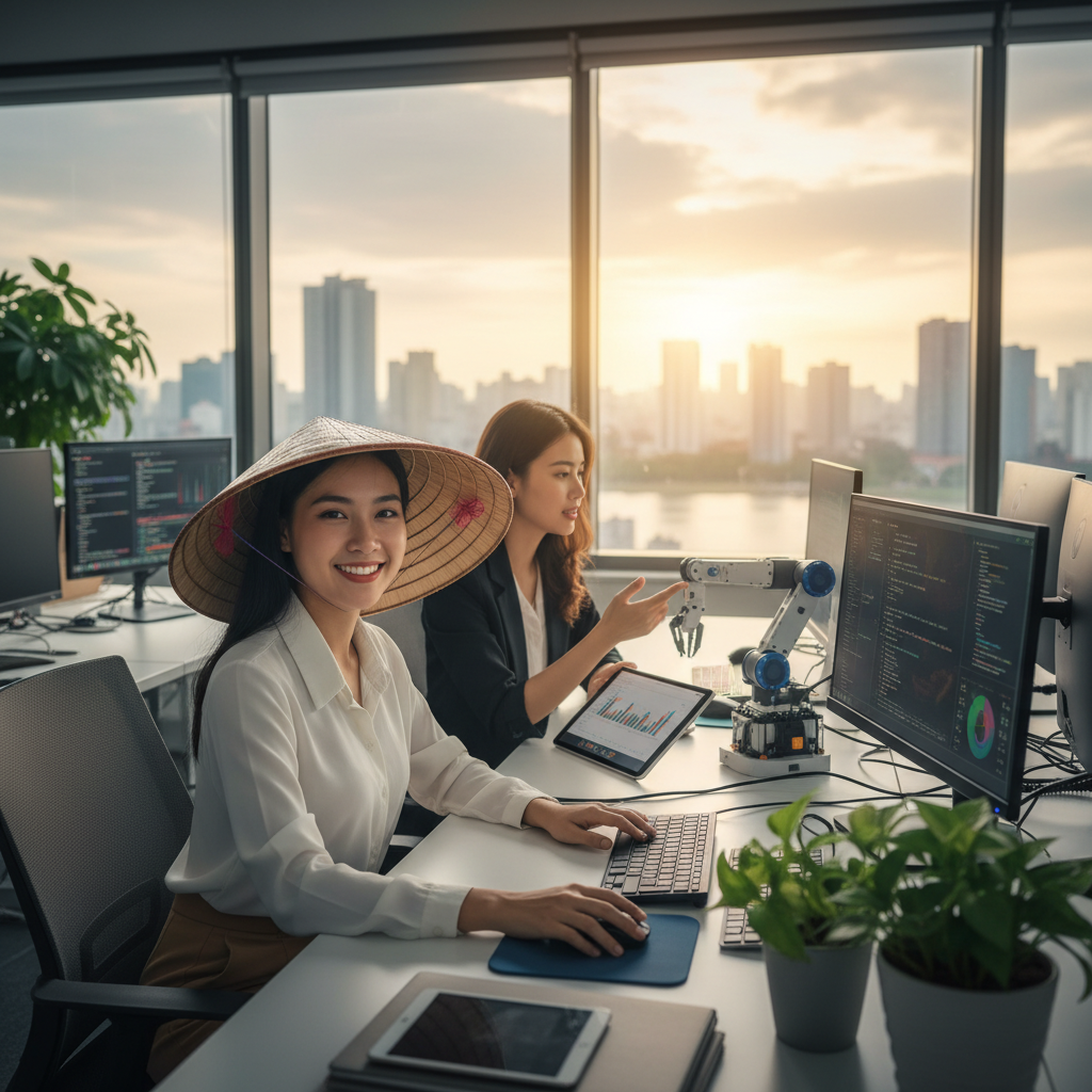 AI's Ascent: Empowering Vietnamese Women in the Digital Economy, Challenges Remain