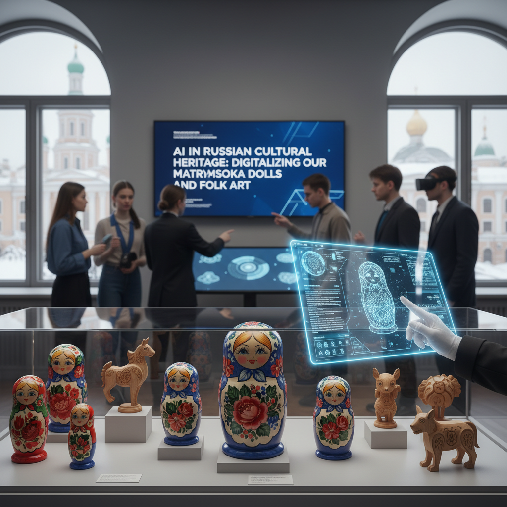 AI in Russian Cultural Heritage: Digitalizing Our Matryoshka Dolls and Folk Art