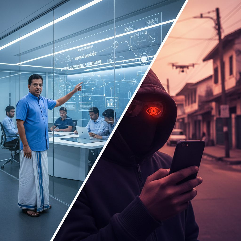 AI's Dual Edge: Digital Governance Hopes & Surveillance Fears in Sri Lanka's North