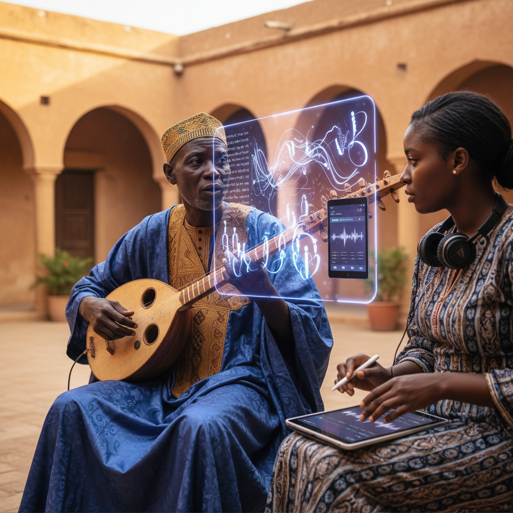 AI's Griot: Preserving Wolof Oral Traditions with Digital Narratives