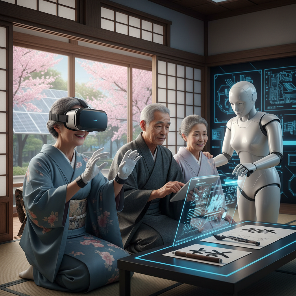 AI in Kimono: Bridging Tradition and Tech for Japan's Aging Workforce
