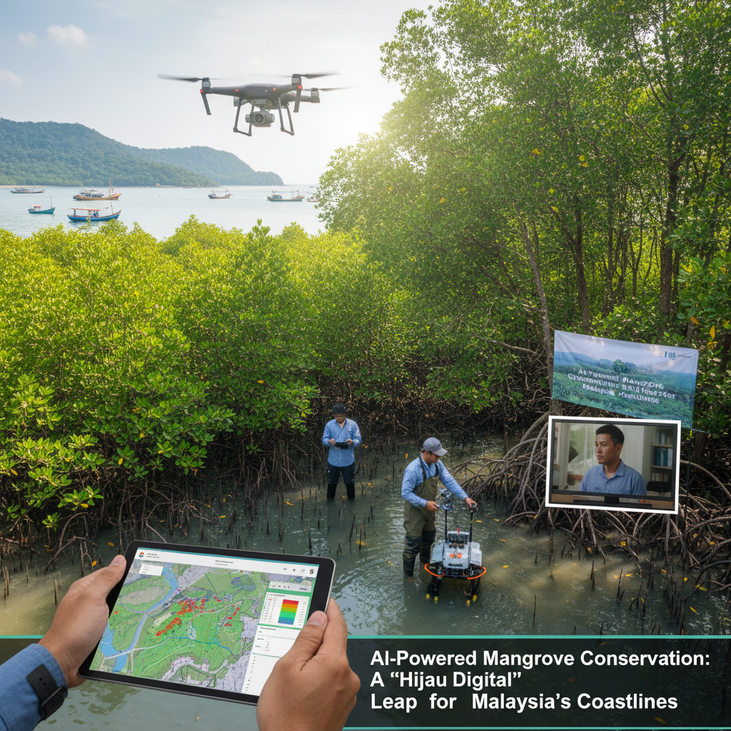 AI-Powered Mangrove Conservation: A 'Hijau Digital' Leap for Malaysia's Coastlines