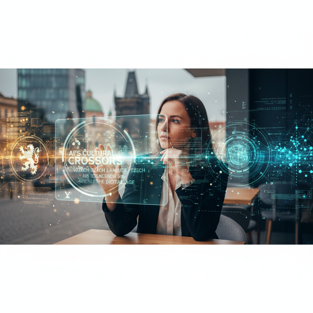 AI's Cultural Crossroads: Czech Language and Identity in the Digital Age