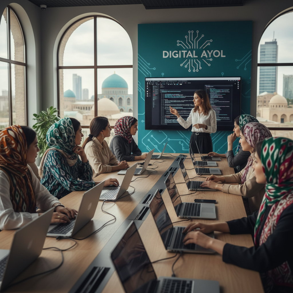 Uzbekistan's AI Strategy: Empowering Women in Tech through 'Digital Ayol' Initiative