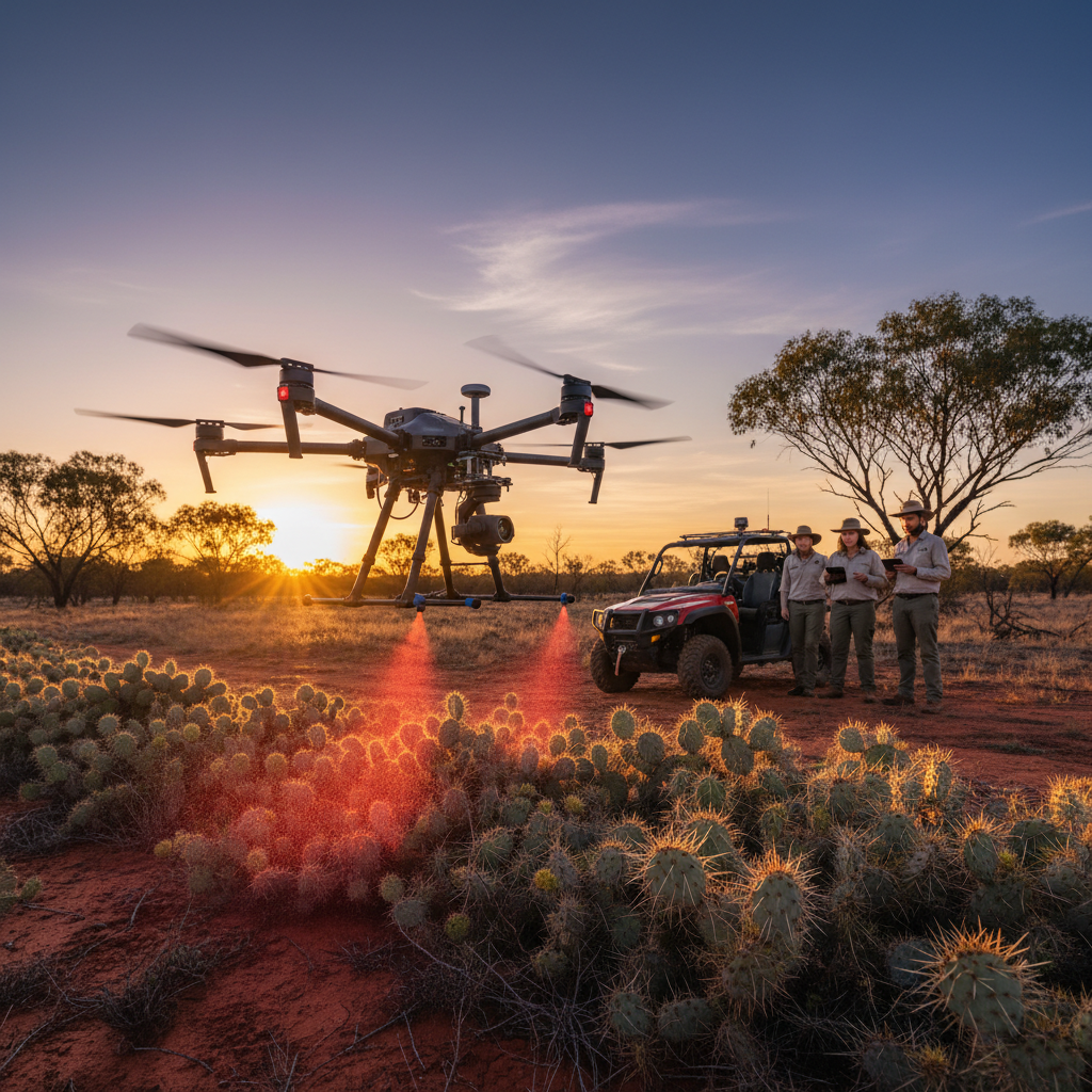 AI's Outback Advantage: Drone Tech Tackles Invasive Species Down Under