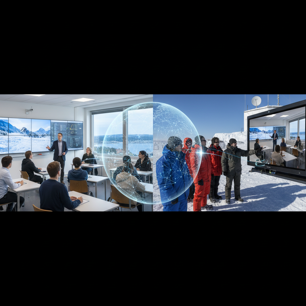 Antarctic AI Education Initiative Bridges Polar Divide with Swedish Expertise