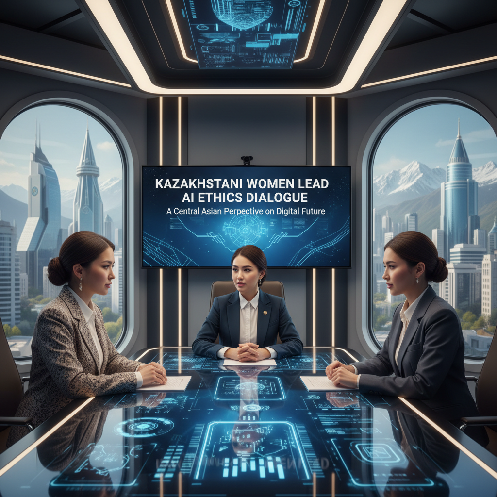 Kazakhstani Women Lead AI Ethics Dialogue: A Central Asian Perspective on Digital Future